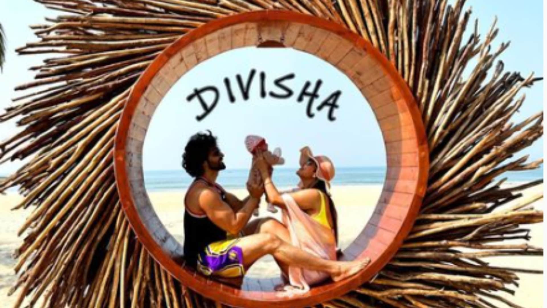 Debina bonnerjee Share Photos of goa beach in yellow Swimsuit Enjoying With Gurmeet Chaudhary daughter Lianna