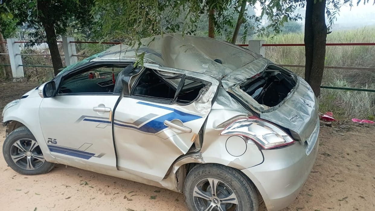 car driver fight with police constable