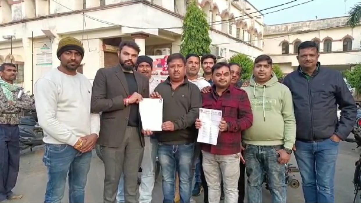 Maa Birasani Seva Samiti submitted memorandum to the collector demanded to repair the arrangements of temple