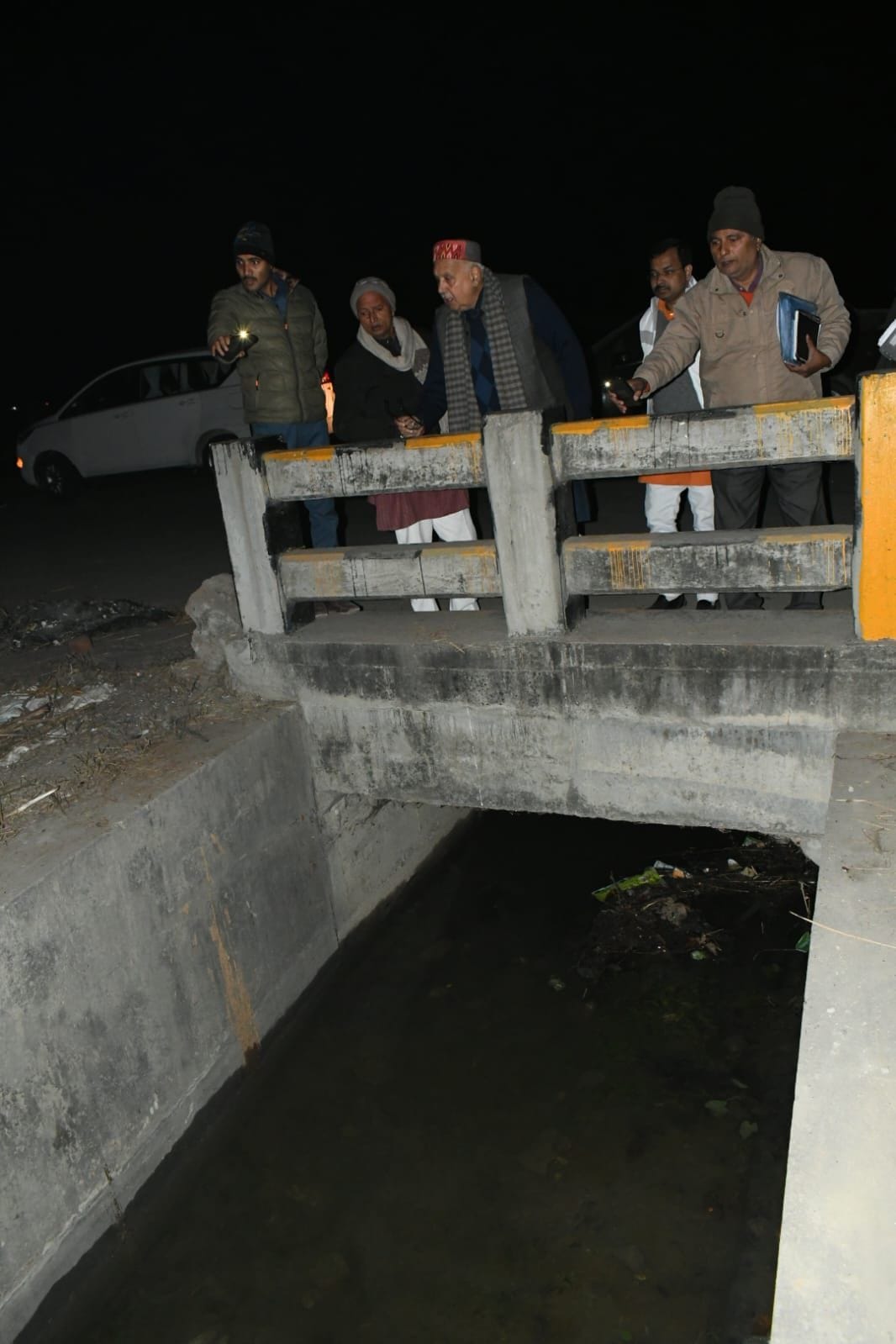 agriculture minister inspected canals