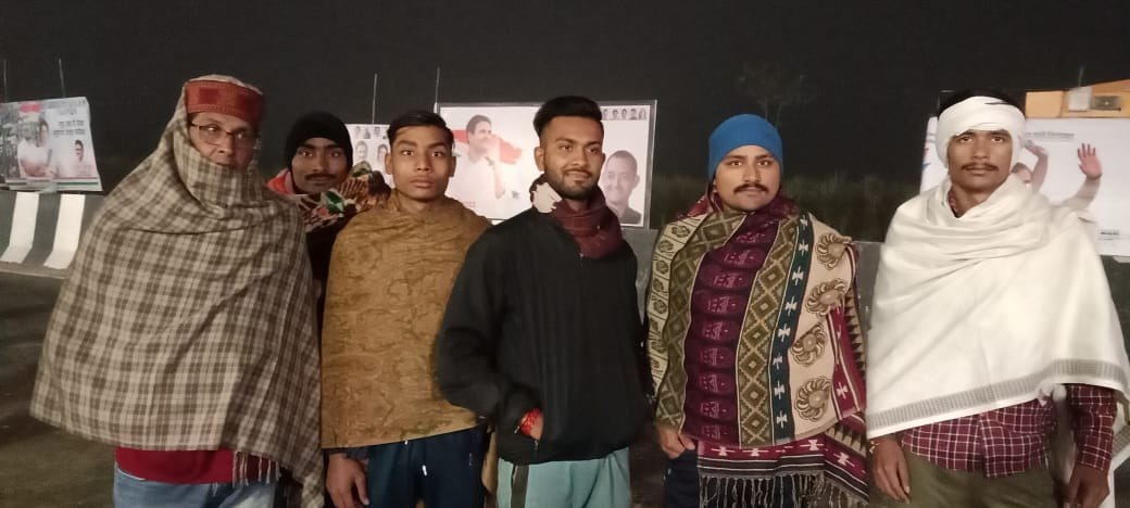 Villagers disappointed due to absence of Rahul Gandhi