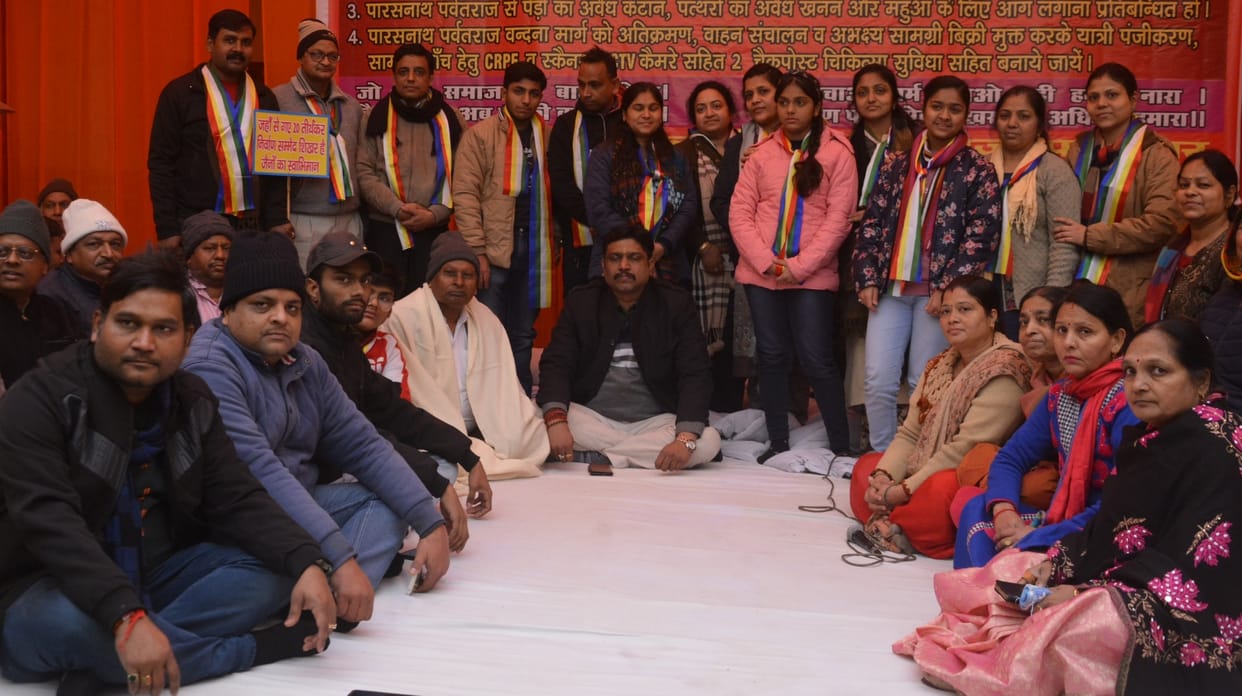 Jain Samaj's fast continues, Malik gives support
