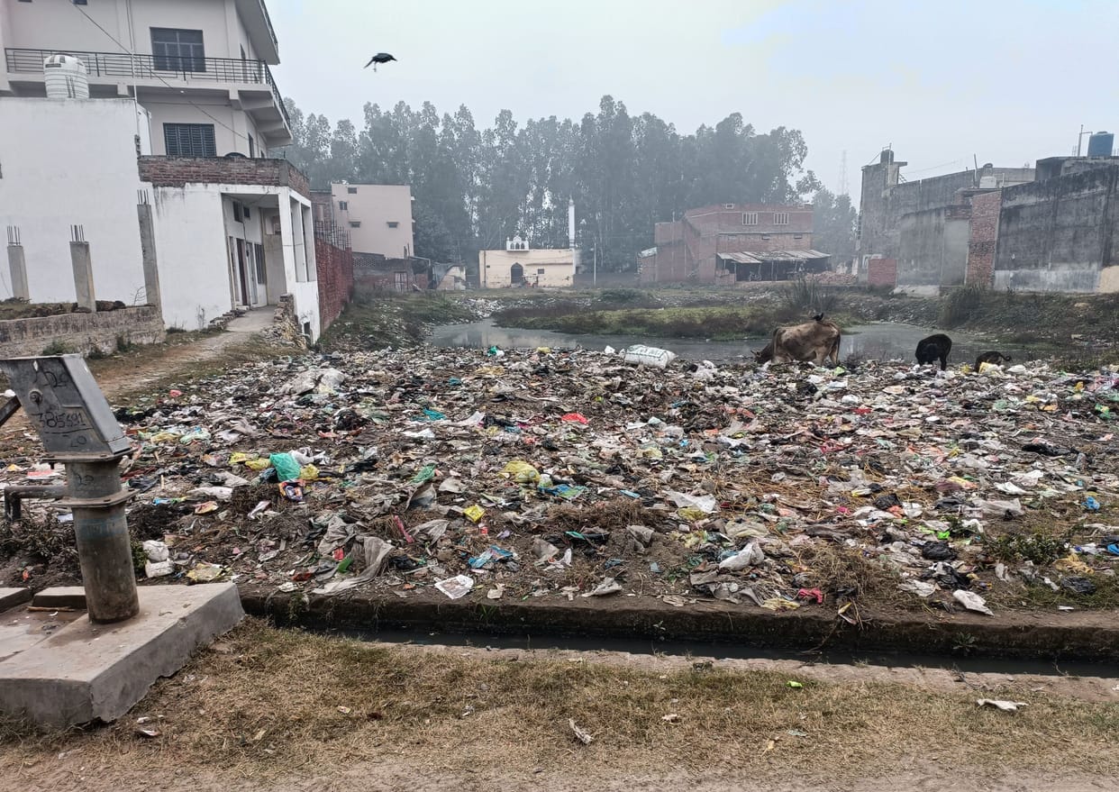 Area residents upset due to dirt in Harswada