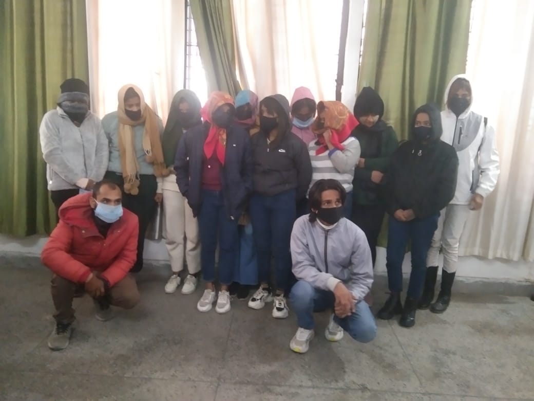 Dehradun Prostitution business Run in guise of spa center 13 Arrested during raid
