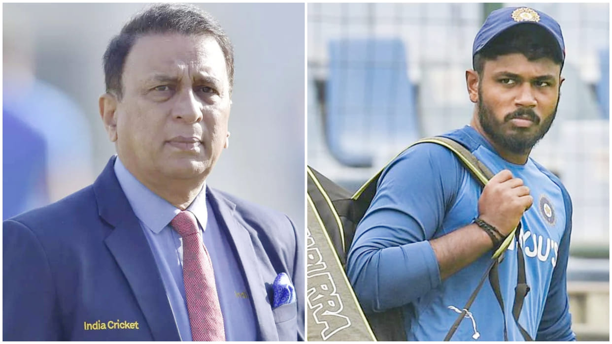 IND vs SL: Sunil Gavaskar looked unhappy with Sanju Samson performance in the first T20 against Sri Lanka