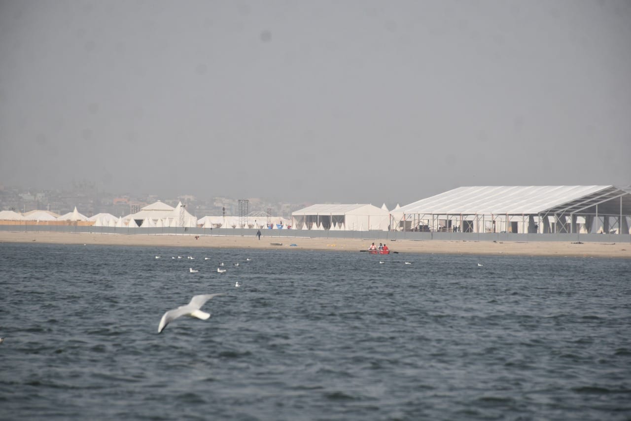 Goa like feeling in Varanasi Tent City Pent House Silent Zone and Sunbath see these arrangements