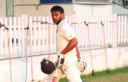 Cricketer from varanasi md saif creates history by scoring double century for Railways