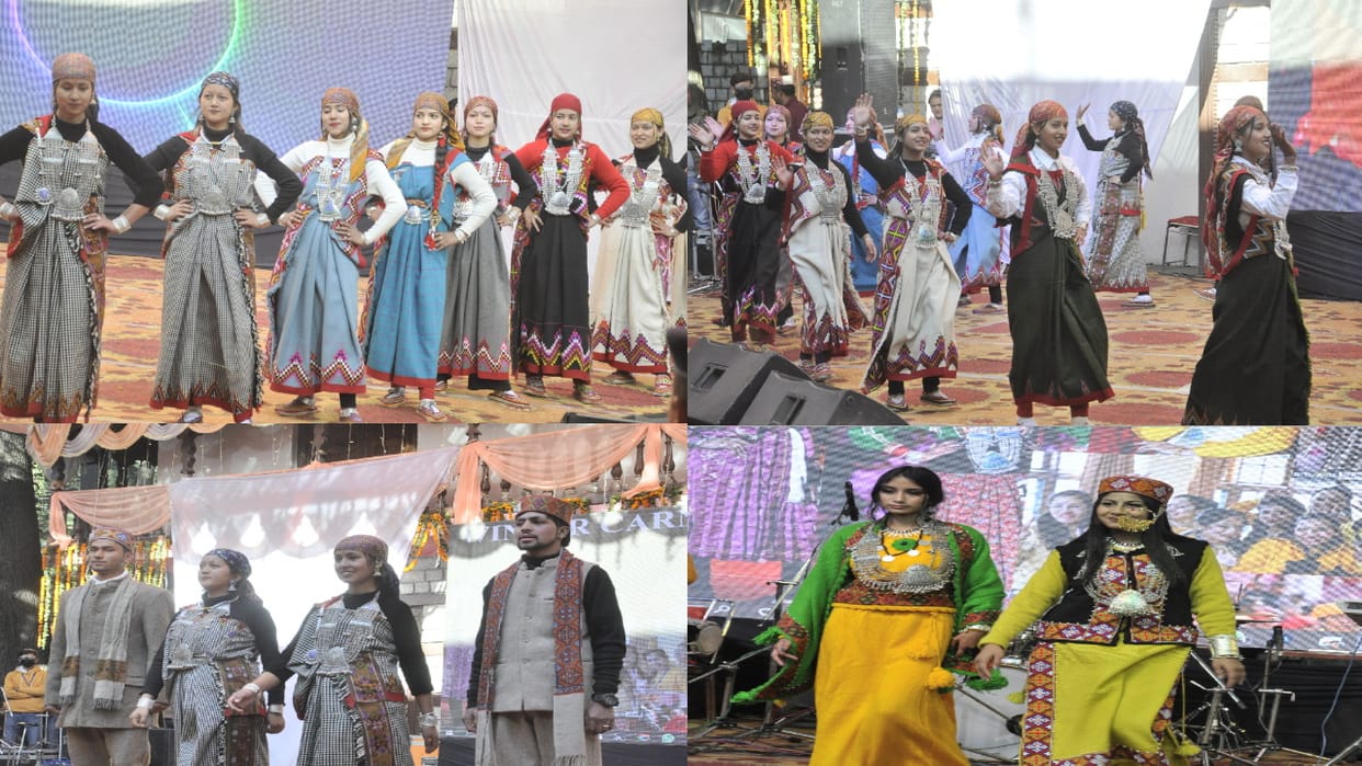 Manali Winter carnival: Contestants came on the ramp in traditional clothes amidst chilly atmosphere