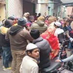 मौके पर पहुंची पुलिस।