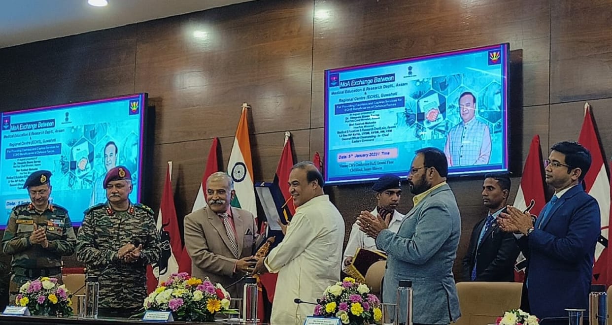 Assam: ECHS beneficiaries will get cashless medical facility in all eight medical colleges