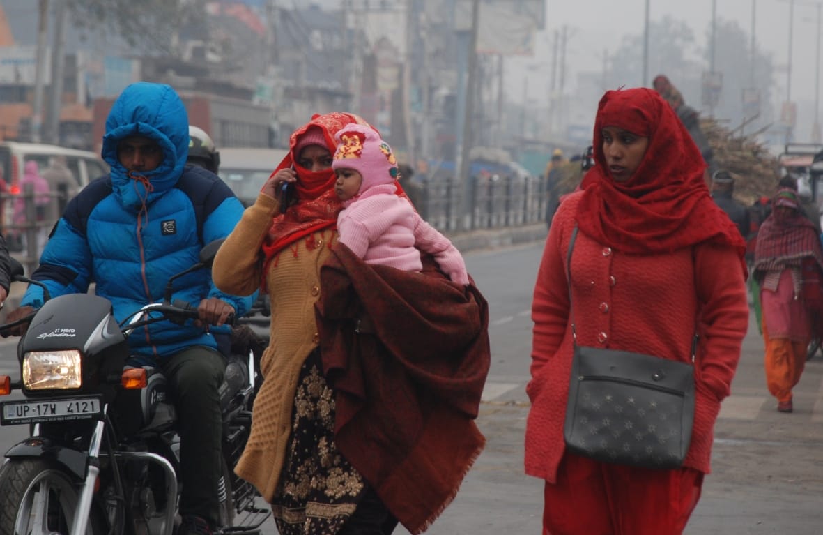 Coldest night, mercury reached three degrees