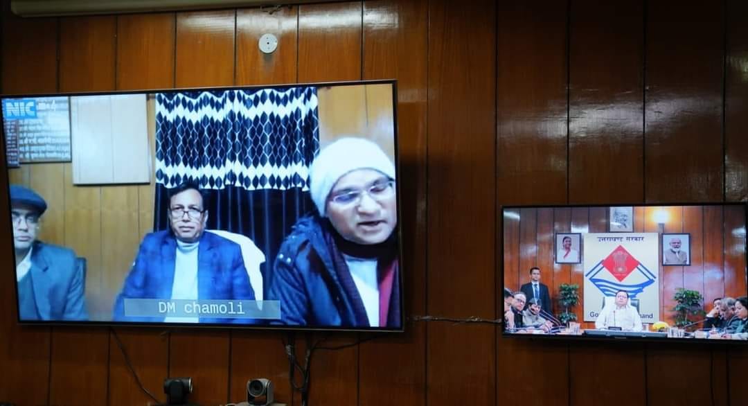 Joshimath Landslide CM Pushkar singh dhami order to empty danger Zone Immediately