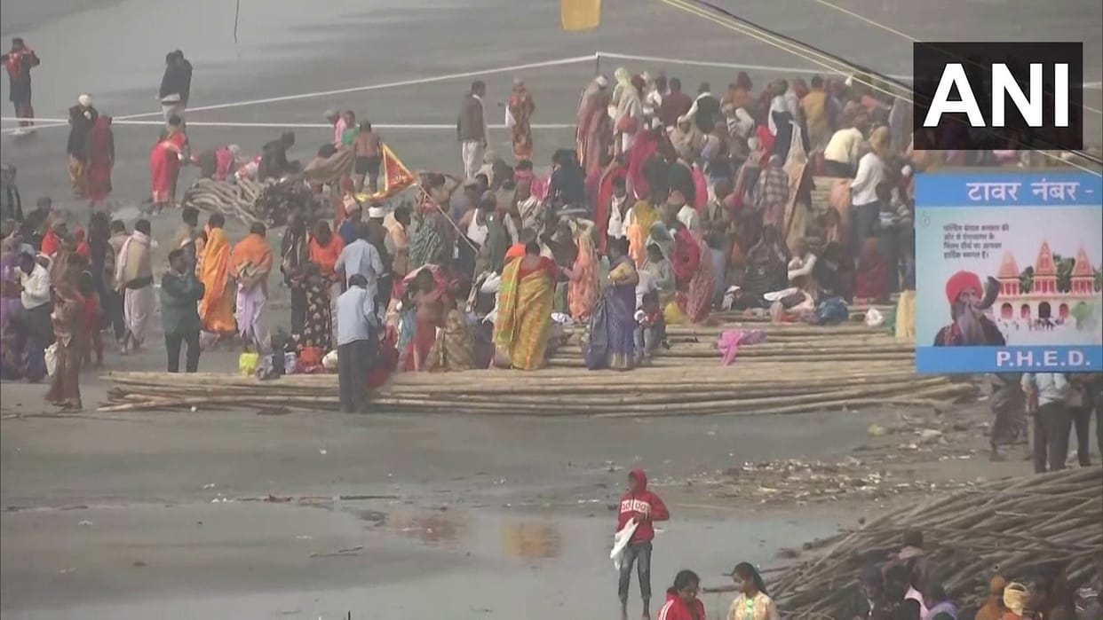 Gangasagar Mela 2023 pilgrims throng Gangasagar in West Bengal ahead of Makar Sankranti