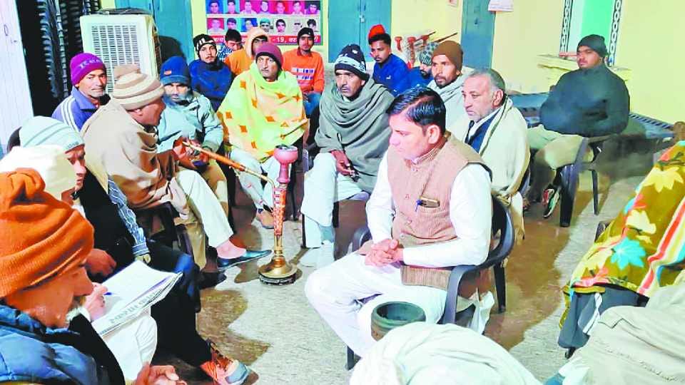 Khaps organized a mahapanchayat against Minister Sandeep Singh
