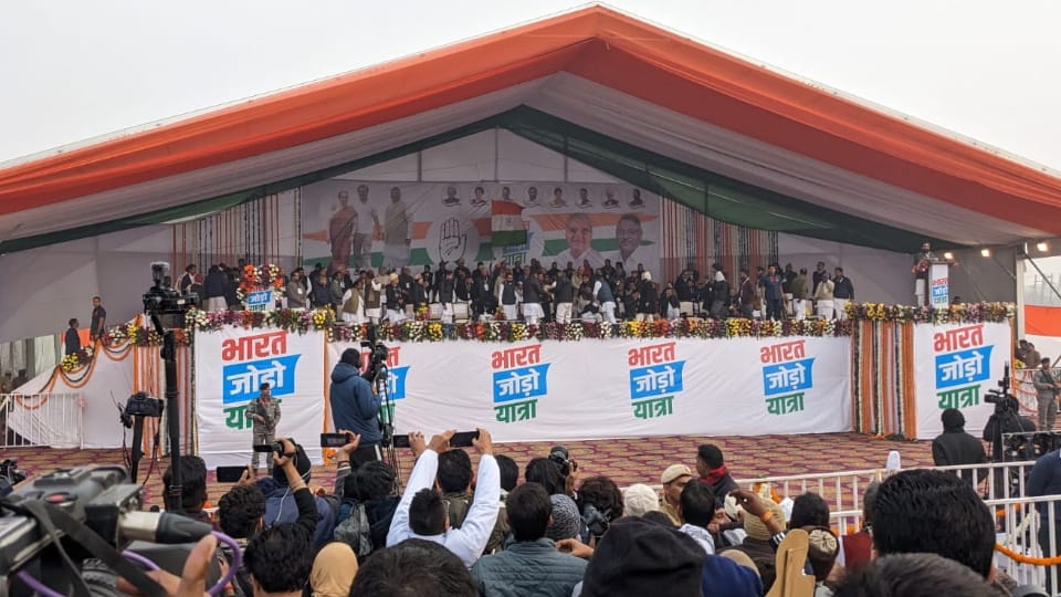 Bharat Jodo Yatra Live Updates Rahul Gandhi In Panipat Haryana Large Number of People gather