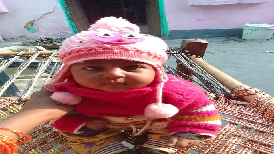 Bitter cold took the life of an innocent girl in Aligarh