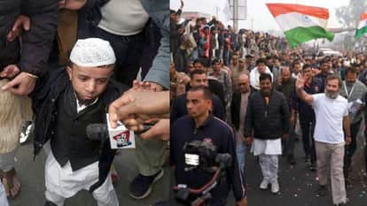 राहुल की यात्रा में पहुंचा अजीम मंसूरी।