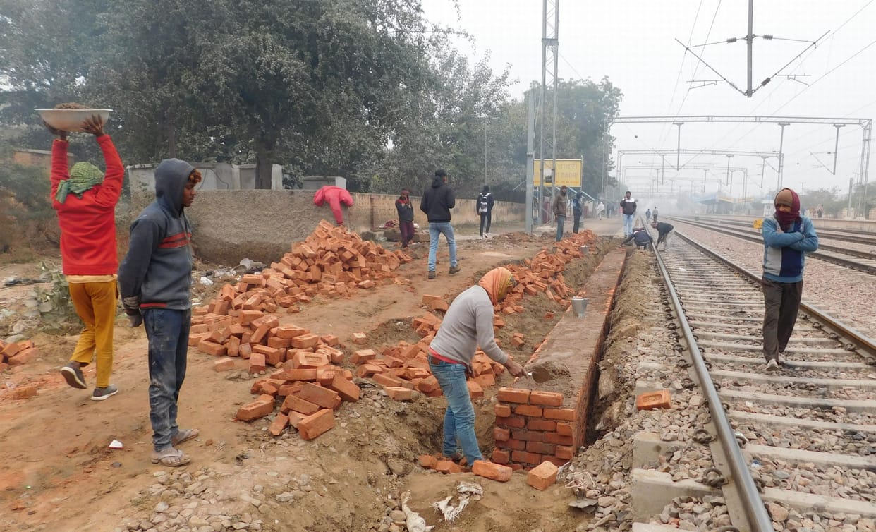 80-year-old platform to be elevated, work begins