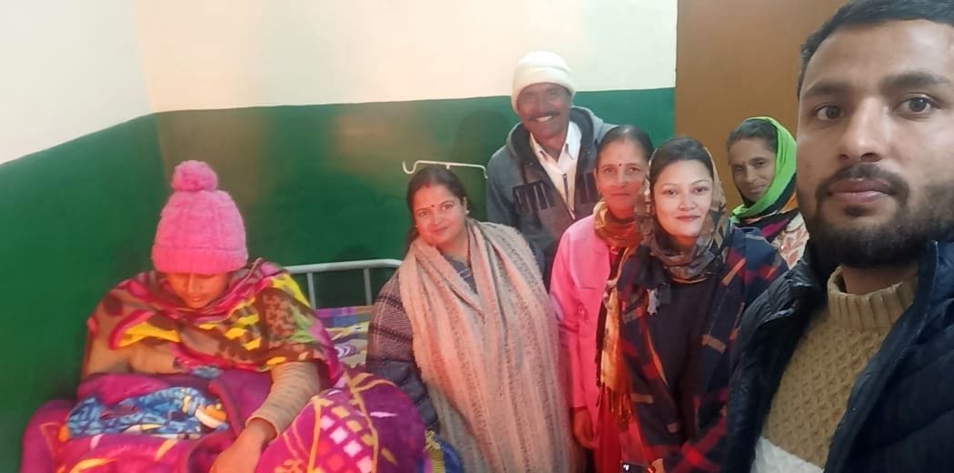 Successful delivery for the first time in Nakot Hospital