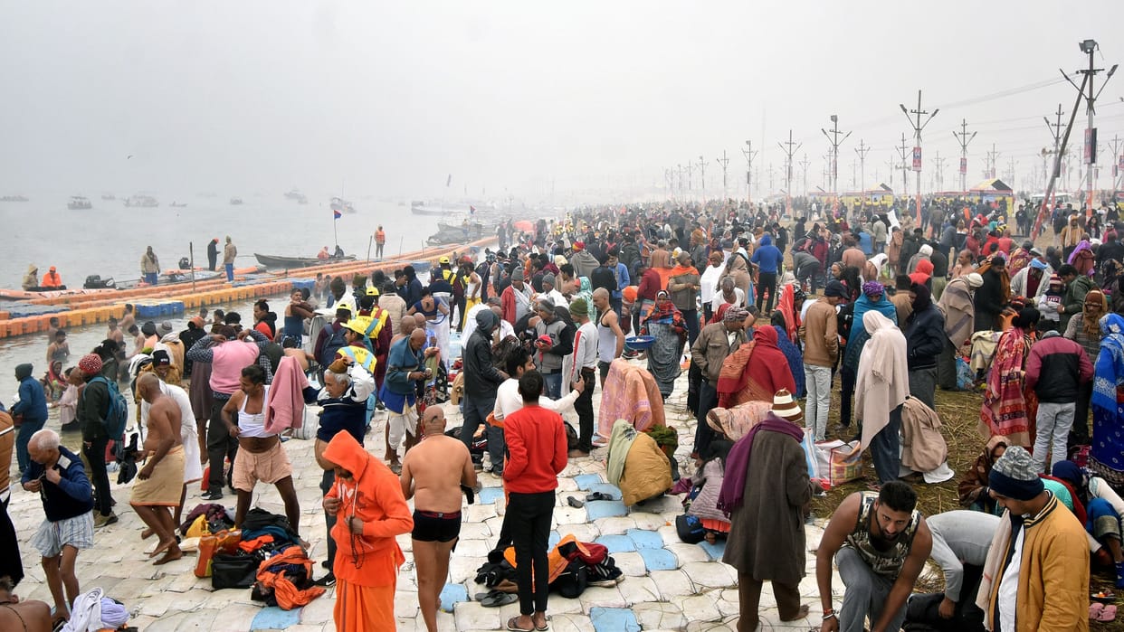 Magh Mela faith reaches Sangam Paush Purnima on Friday