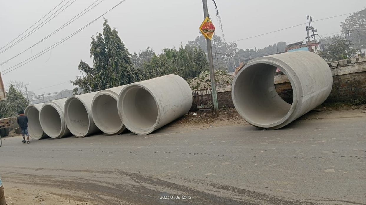 Pipeline work started, road closed