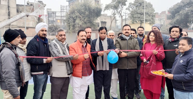 Inauguration of various projects in the stadium