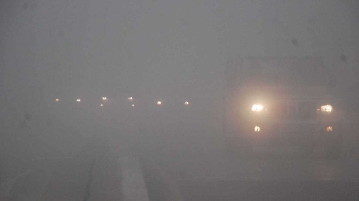 Increased chill due to icy winds, minimum temperature recorded at 2.5 degree Celsius