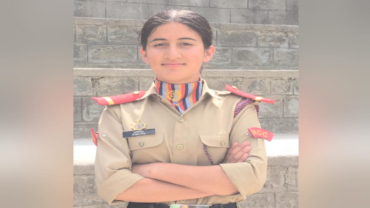 Student Ankita will be a part of the Republic Day parade in Delhi