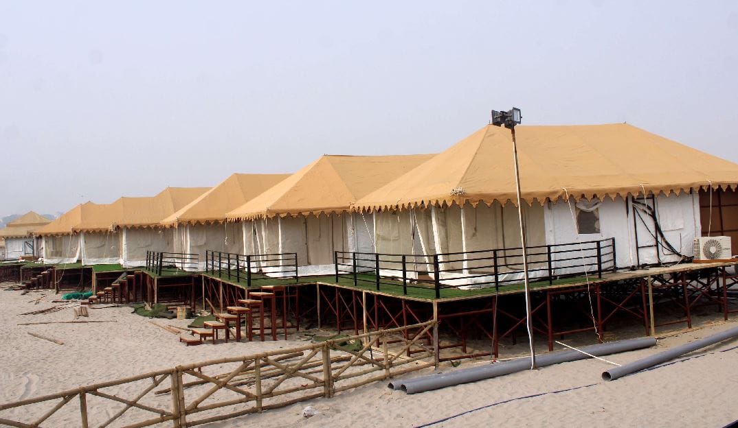 tent city varanasi inaugurate on 13th jaunary by pm modi  Shehnai and wedding facility