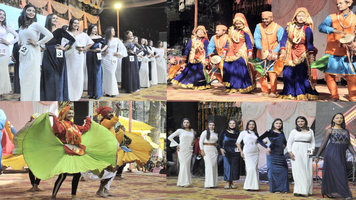Winter Carnival: Folk dance and fashion show add color to Manali Sharadotsav, see amazing pictures