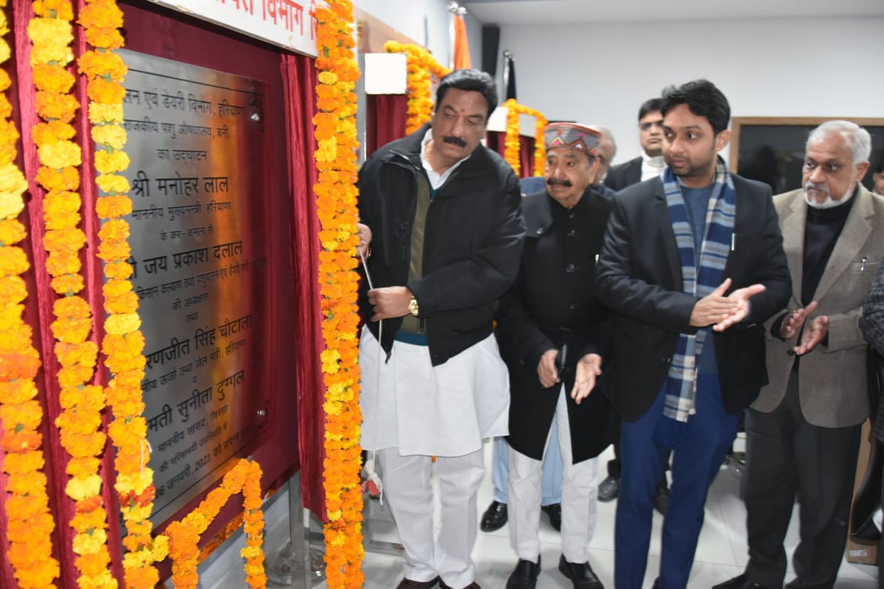 Chief Minister's New Year's gift to Sirsa residents, 10 projects worth more than Rs 11.5 crore inaugurated and dedicated to common people