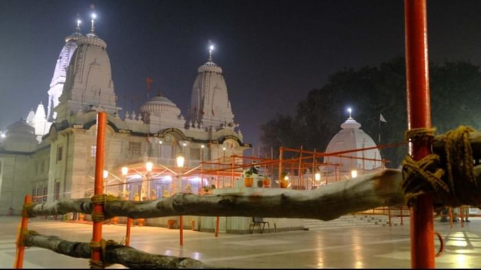 गोरखनाथ मंदिर में खिचड़ी मेले की तैयारी।