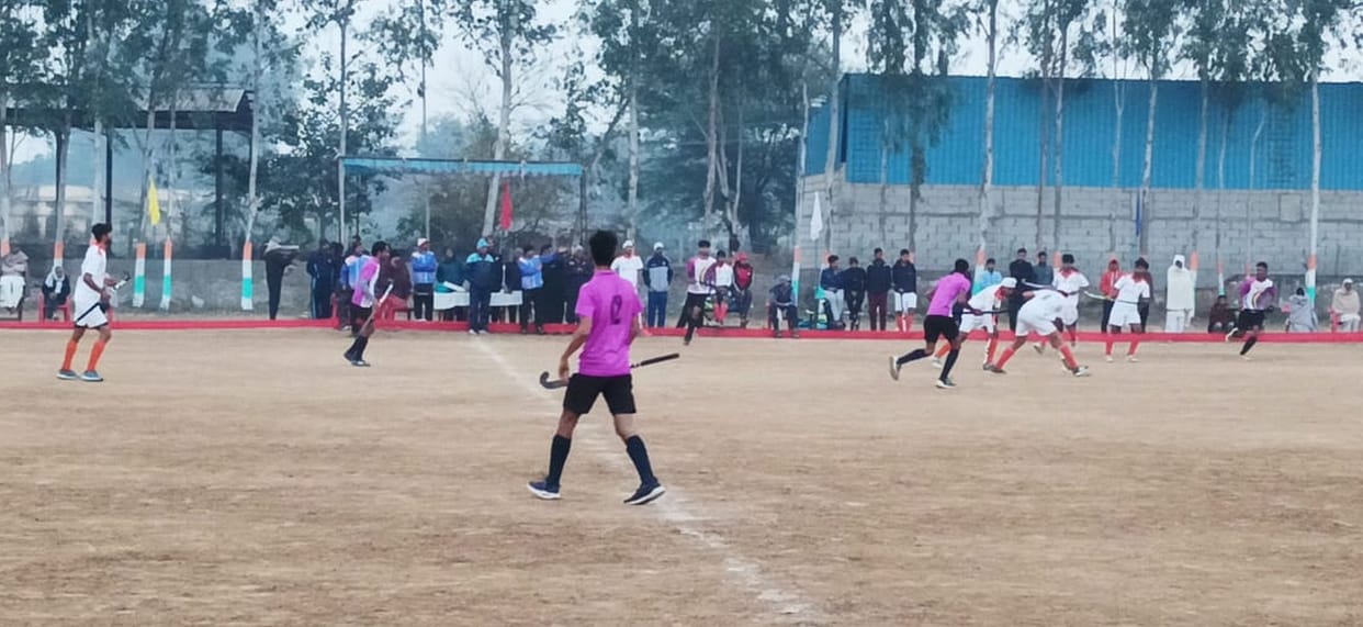 Achina-A defeated Girawar 2-1 in a hockey match
