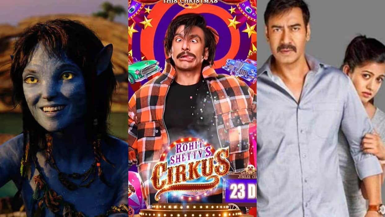 Friday Box Office Report Drishyam 2 avatar 2 Ved Cirkus day 14 collection