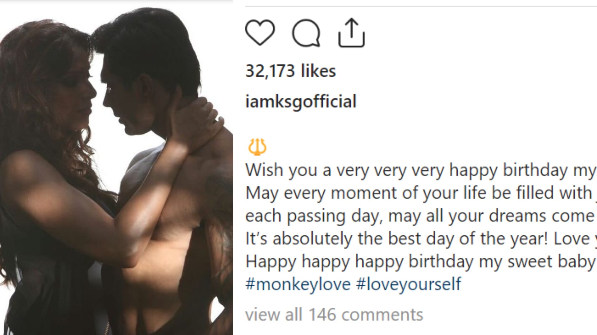 Bipasha Basu Birthday Special Wish from husband Karan Singh Grover Shared a post on Instagram