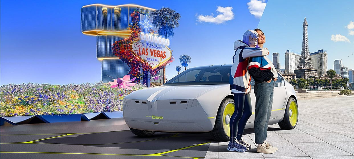 BMW i Vision Dee BMW Colour Changing Car CES 2023 News in Hindi