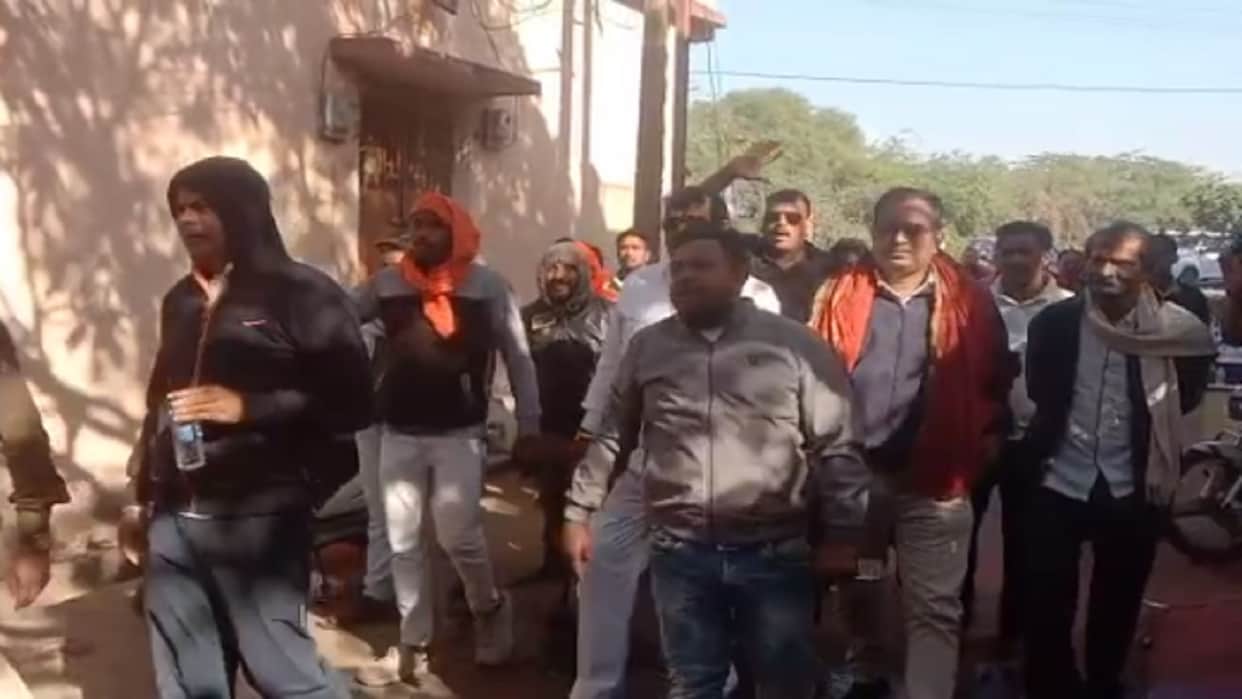 allegations of conversion in house warming program in bhilai