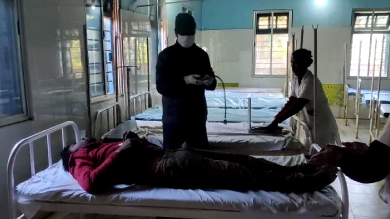 One died due to cold in Ambikapur Mainpat condition of other is serious