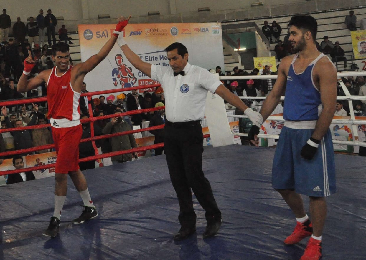 Naveen and Abhimanyu of Haryana won gold medal