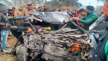 Pratapgarh: Police Inspector posted in Prayagraj died in a road accident
