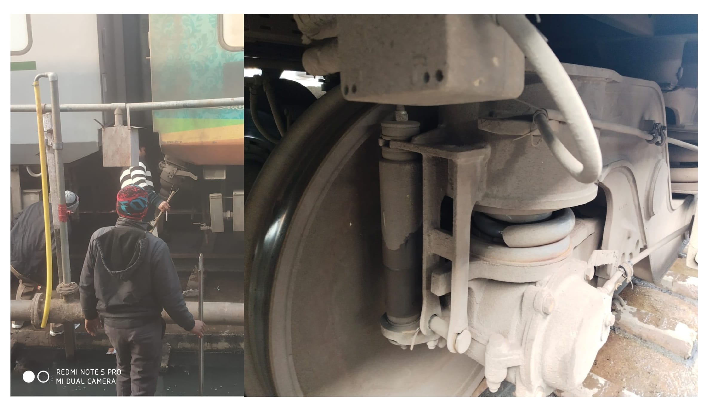Big accident averted in Kanpur, Spring of AC coach of Brahmaputra Mail broke