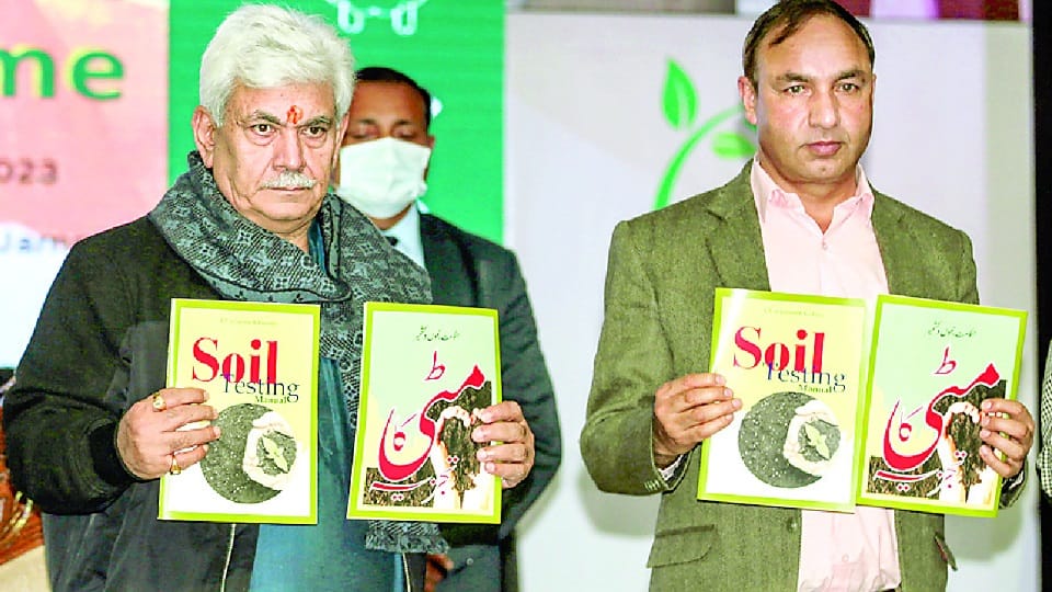 Jammu Kashmir: Committed welfare and security farmers, LG inaugurates 29 projects