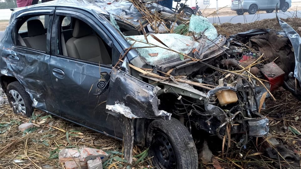 Three Labourer died in accident at Muktsar