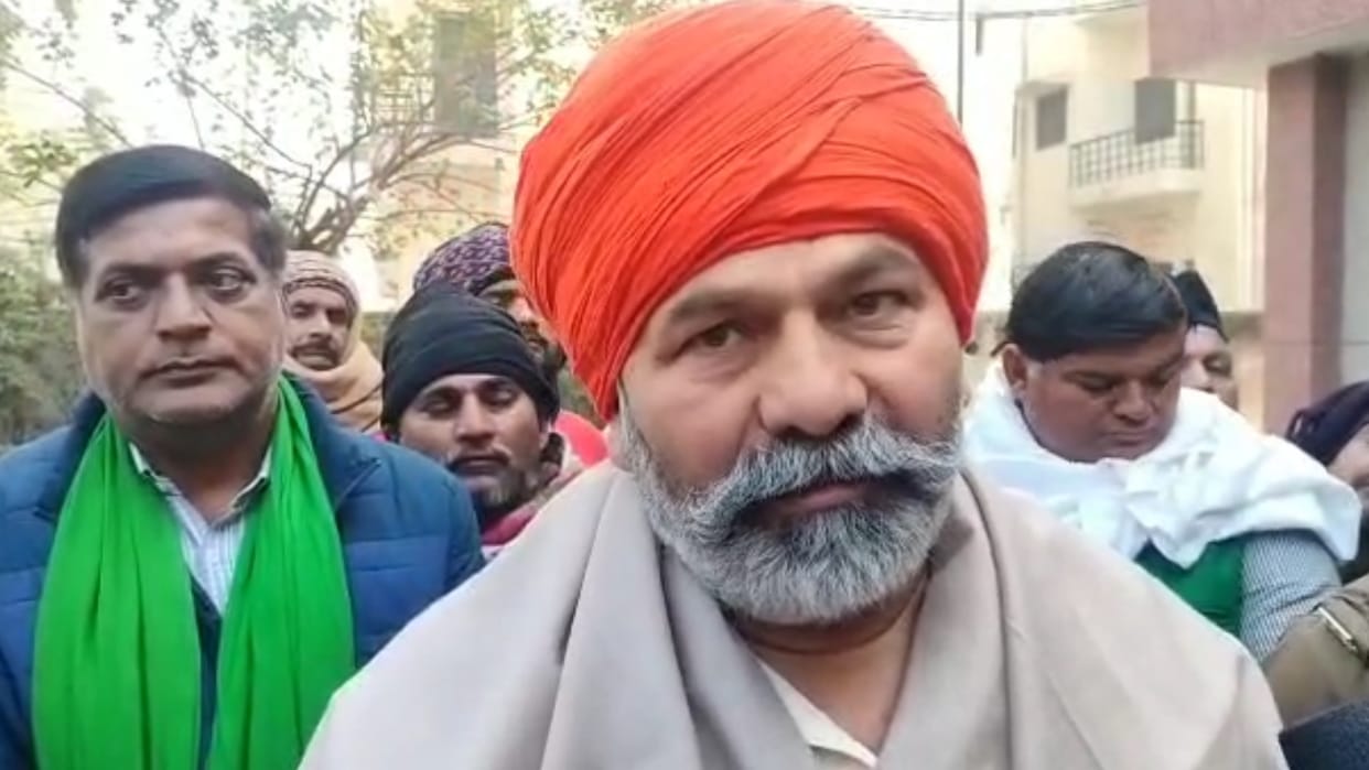 Muzaffarnagar: Rakesh Tikait has demanded compensation from the government for the farmers