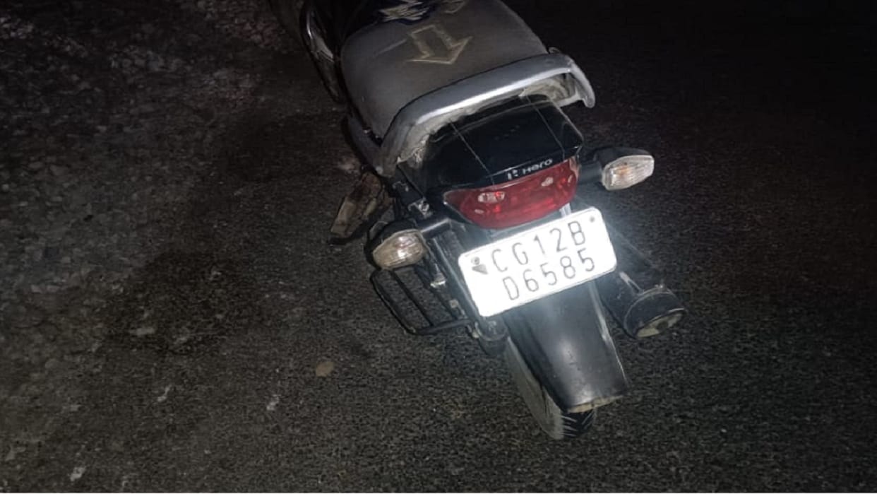 two including bike rider died in road accident in chhattisgarh korba