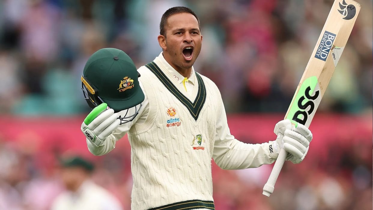 Pat Cummins declared inning before Usman khawaja double century, fans remembers sachin and dravid incident