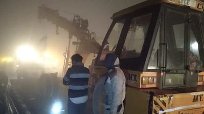 Bus overturned on Agra-Lucknow Expressway in Kannauj, three died and 17 injured