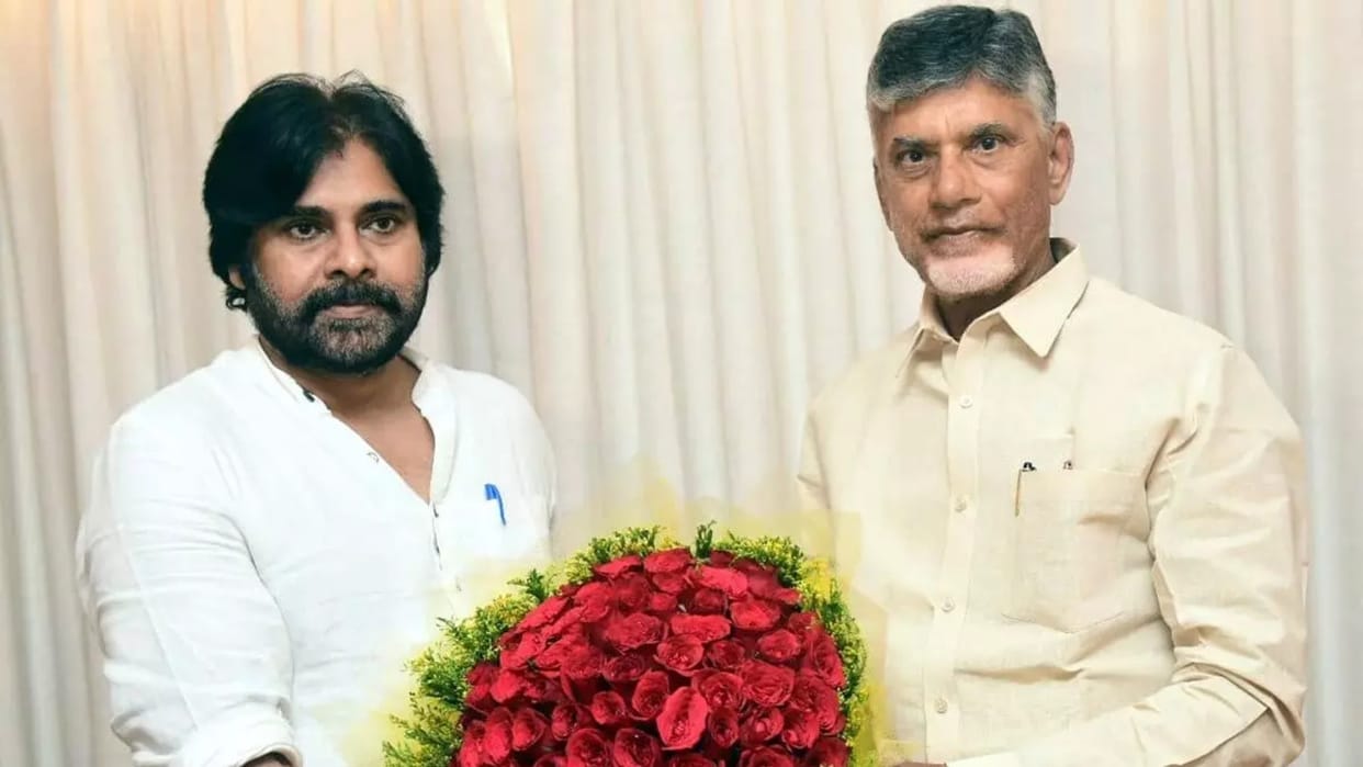 andhra pradesh tdp chandrababu naidu jana sena pawan kalyan came along target jagan mohan government