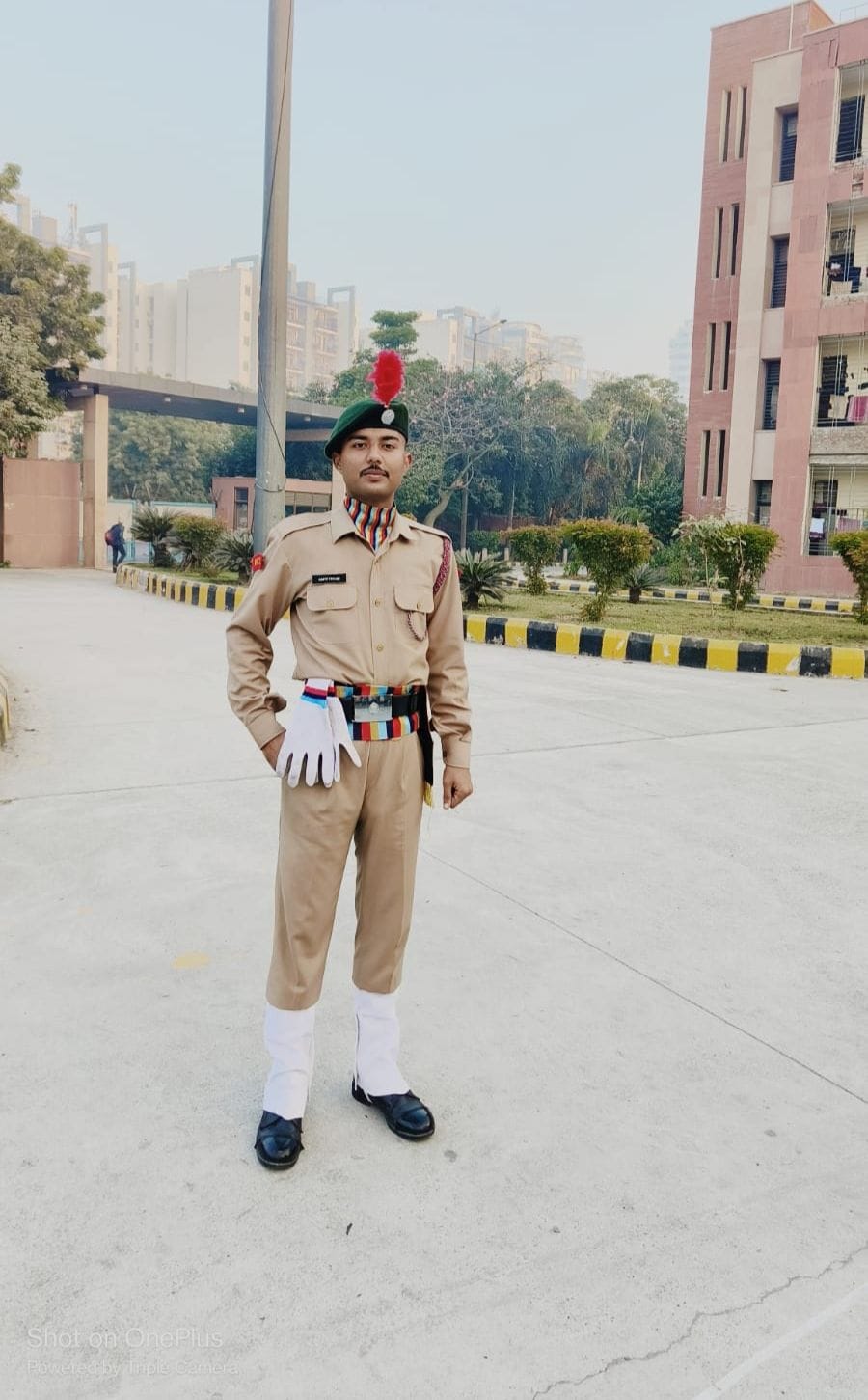 Arpit will participate in the Republic Day parade