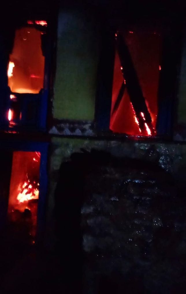 Fire Incident in Bhanoli